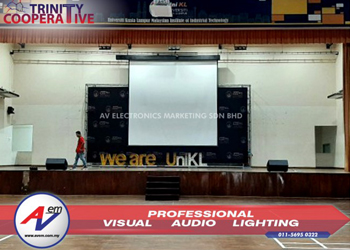 AVEM membekal Audiocenter KLA28 Line Array kepada Universiti Kuala Lumpur (UniKL)